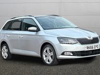 Used Skoda Fabia SE L 90 HP (66 kW) 2016 Silver Estate
