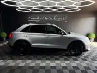 Used Audi Q3 Black Edition 150 HP (110 kW) 2018 Silver SUV