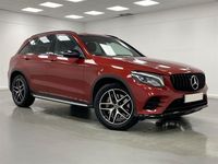 Used Mercedes GLC250 AMG line 2018 Red Estate