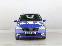 Used Skoda Fabia SE 95 HP (69 kW) 2022 Blue Hatchback