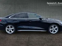 Used Audi A3 S-Line 147 HP (108 kW) 2020 Black Sedan