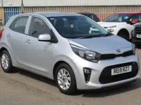 Used Kia Picanto 84 HP (61 kW) 2019 Silver Hatchback