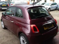 Used Fiat 500 Pop Star 69 HP (50 kW) 2016 Red Hatchback