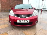 Used Nissan Note N-TEC 2013 Red Hatchback