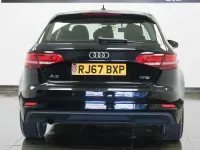 Used Audi A3 Sportback 116 HP (85 kW) 2017 Black Hatchback