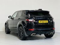 used Land Rover Range Rover evoque 2.0 TD4 HSE DYNAMIC 5d 177 BHP IN SANTORINI BLACK METALLIC