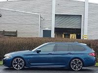 Used BMW 520 M Sport 190 HP (139 kW) 2022 Blue Estate