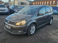 Used VW Touran SE 105 HP (77 kW) 2013 Grey MPV