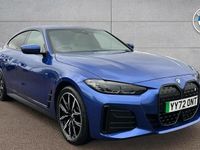 Used BMW i4 M Sport 250 kW (340 HP) 2022 Blue Sedan