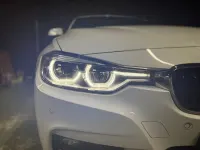 Begagnad BMW 330e M Sport 2017 Vit Sedan
