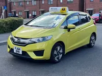 Used Honda Jazz Hybrid 2014 Yellow Hatchback