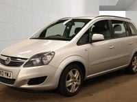 Used Vauxhall Zafira 2013 Silver MPV