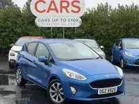 Used Ford Fiesta Trend 2019 Blue Hatchback
