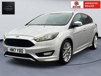 Used Ford Focus ST-Line 120 HP (88 kW) 2017 Silver Hatchback