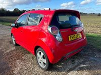 Used Chevrolet Spark LT 2010 Red Hatchback