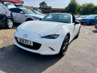 Used Mazda MX5 2018 White Cabriolet