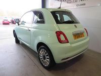 Used Fiat 500 Lounge 69 HP (50 kW) 2017 Green Hatchback