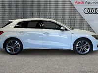 Used Audi A3 S-Line 147 HP (108 kW) 2022 White Sedan