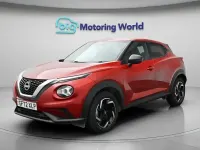 Usado Nissan Juke N-Connecta 114 HP (83 kW) 2022 Vermelho SUV