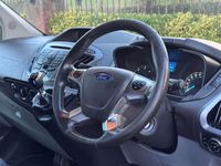 Used Ford Transit Custom Limited 130 HP (95 kW) 2017 Black Van