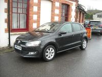 Usado VW Polo Match 85 CV (62 kW) 2011 Negro Utilitario