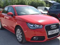 Used Audi A1 Sport 122 HP (89 kW) 2015 Red Hatchback