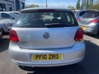 Used VW Polo SE 85 HP (62 kW) 2010 Silver Hatchback
