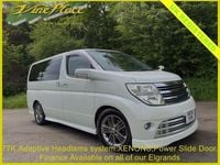 Used Nissan Elgrand S 250 HP (183 kW) 2008 White MPV