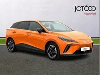 Used MG MG4 EV Trophy 150 kW (204 HP) 2022 Orange Hatchback
