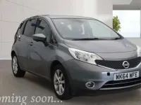 Used Nissan Note S 98 HP (72 kW) 2014 Grey Hatchback