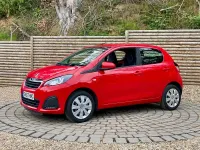 Used Peugeot 108 Active 68 HP (50 kW) 2017 Red Hatchback