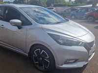 Used Nissan Micra Acenta 92 HP (67 kW) 2022 Silver Hatchback