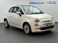Used Fiat 500 Lounge 2017 White Hatchback