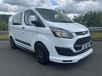 Used Ford Transit Custom 104 HP (76 kW) 2017 White Van