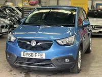 Used Vauxhall Crossland X 82 HP (60 kW) 2019 Blue SUV