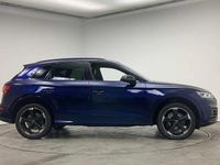 Used Audi Q5 Black Edition 187 HP (137 kW) 2019 Navarra blue metallic SUV