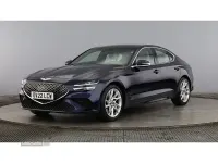 Used Genesis G70 2022 Blue Sedan