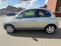 Begagnad Nissan Micra N-TEC 79 HK (58 kW) 2010 Silver Halvkombi