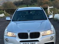 Used BMW X3 M Sport 2012 Silver SUV