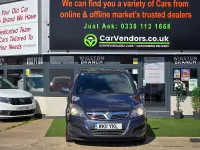 Used Vauxhall Zafira 110 HP (80 kW) 2011 Blue MPV