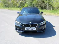 Used BMW 218 Sport Line 147 HP (108 kW) 2019 Black Cabriolet