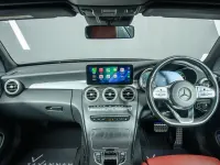 Used Mercedes C200 AMG Line Premium 198 HP (145 kW) 2018 Black Cabriolet