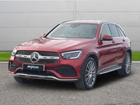 Used Mercedes GLC220 AMG line 191 HP (140 kW) 2020 Red SUV