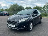 Used Ford Fiesta Zetec 2016 Black Hatchback