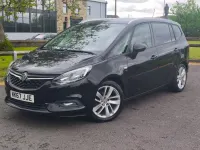 Used Vauxhall Zafira Tourer SRi 2017 Black MPV