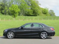 Used Mercedes C220 AMG line 2017 Black Sedan