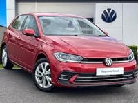 Used VW Polo Style 95 HP (69 kW) 2022 Red Hatchback