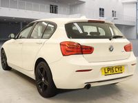 Used BMW 118 Sport Line 2015 White Hatchback