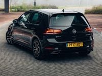 Used VW Golf VII R-line 150 HP (110 kW) 2017 Black Hatchback