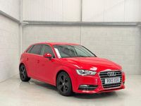 Begagnad Audi A3 Sport 2013 Röd Halvkombi